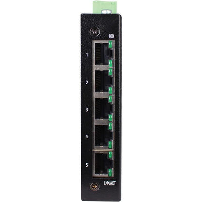 Tripp Lite Ngi-U05 5-Port Unmanaged Industrial Gigabit Ethernet Switch - 10/100/1000 Mbps, Din/Wall Mount