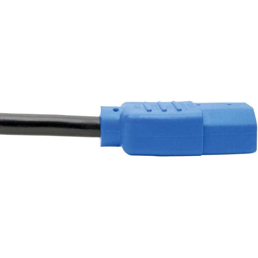 Tripp Lite P004-004-Bl Pdu Power Cord, C13 To C14 - 10A, 250V, 18 Awg, 4 Ft. (1.22 M), Blue