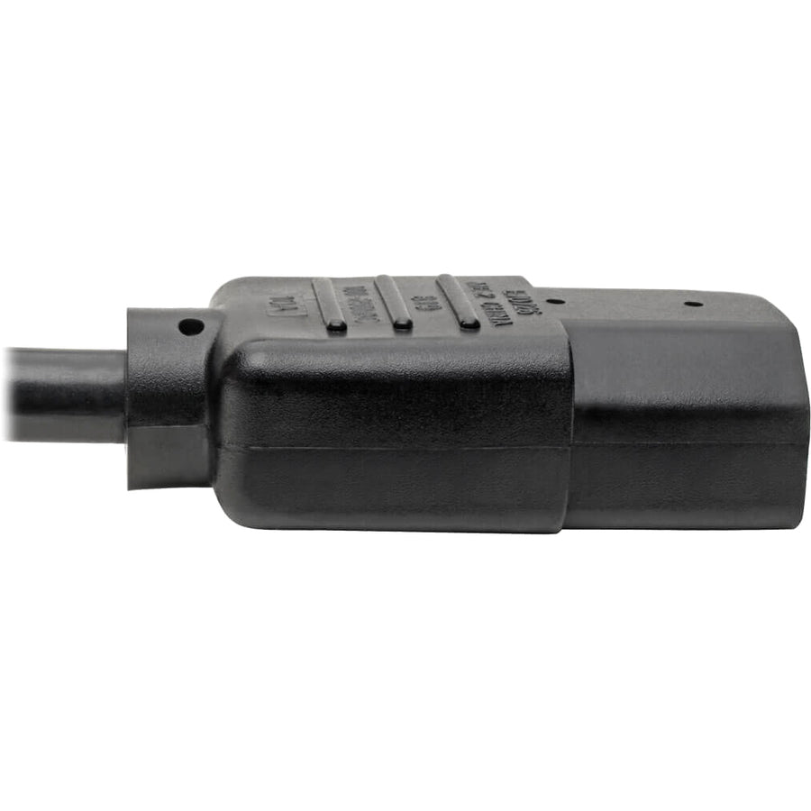 Tripp Lite P006-010-Hg10 Power Cable Black 3 M Nema 5-15P C13 Coupler