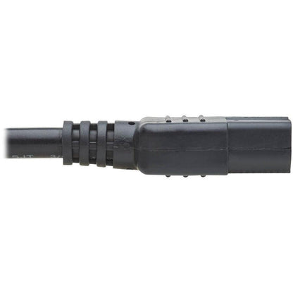 Tripp Lite P018-002 Power Cord C14 To C15 - Heavy-Duty, 15A, 250V, 14 Awg, 2 Ft. (0.61 M), Black