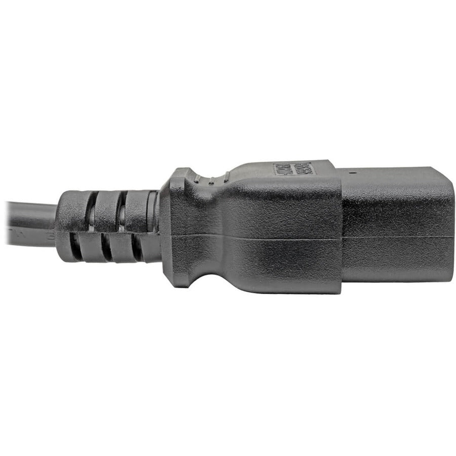Tripp Lite P036-006 Power Extension Cord, C19 To C20 - Heavy-Duty, 20A, 250V, 12 Awg, 6 Ft. (1.83 M), Black