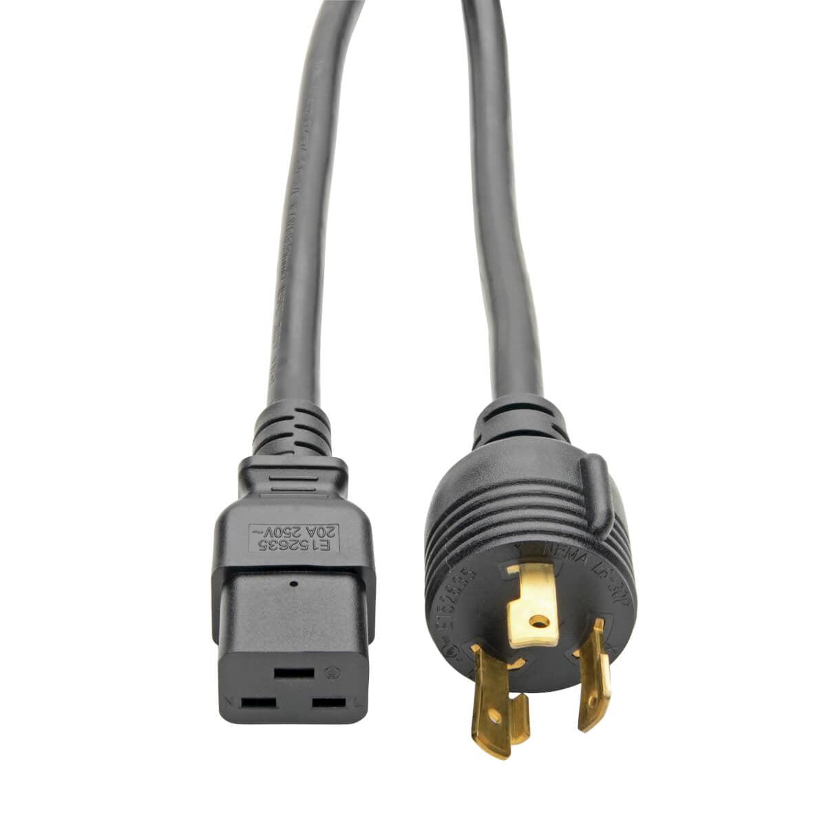 Tripp Lite P040-012-P30 Power Cable Black 3.7 M Nema L6-30P C19 Coupler