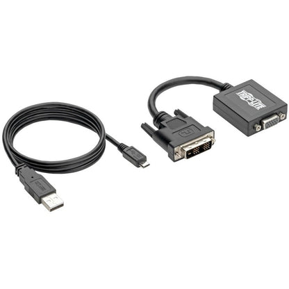 Tripp Lite P120-06N-Act Dvi-D To Vga Active Adapter Converter Cable, 1920X1200, 6-In. (15.24 Cm)