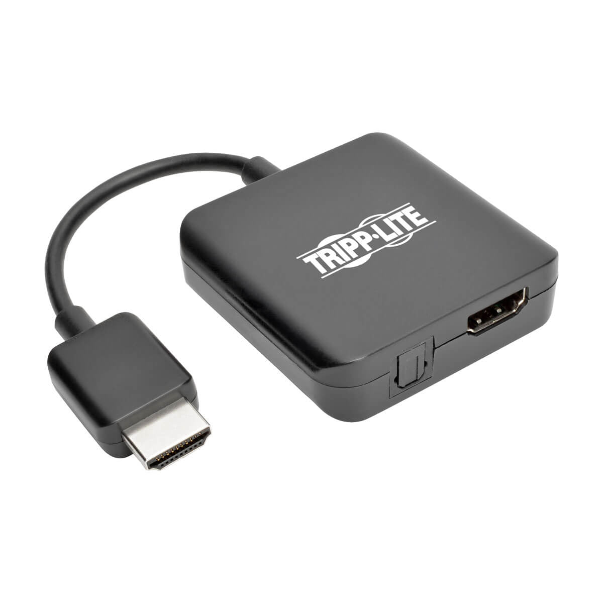 Tripp Lite P130-06N-Audio 4K Hdmi Audio De-Embedder/Extractor With Toslink And 3.5 Mm Stereo Output, 5.1 Channel, Hdcp, 4K 30Hz, 6-In. (15.24 Cm)