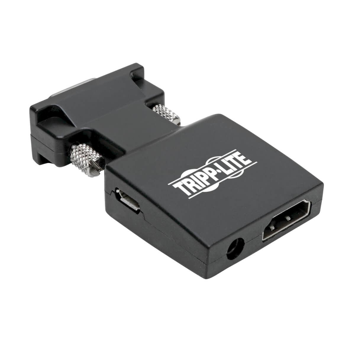 Tripp Lite P131-000-A-Disp Hdmi To Vga Active Adapter Video Converter With Audio (F/M)