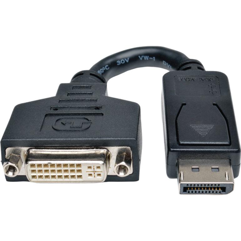 Tripp Lite P134-000-50Bk Displayport To Dvi Cable Adapter, Converter For Dp-M To Dvi-I-F, 6-In. (15.24 Cm), 50 Pack