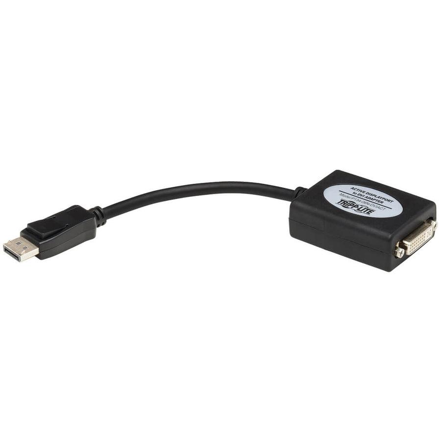 Tripp Lite P134-06N-Dviact Displayport To Dvi Active Adapter Video Converter (M/F), 6-In. (15.24 Cm)