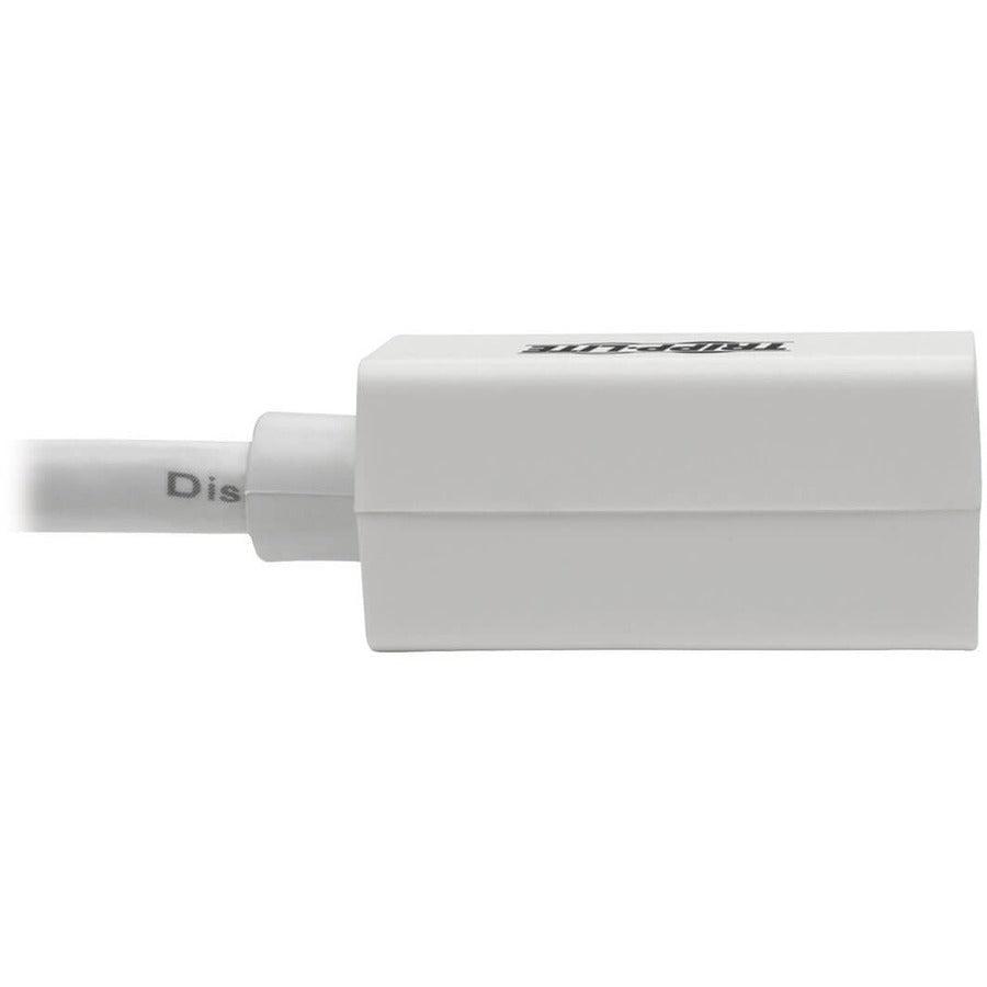 Tripp Lite P134-06N-Mdp Displayport To Mini Displayport Adapter Video Converter , 4K 60 Hz (M/F), 6 In. (15.2 Cm)