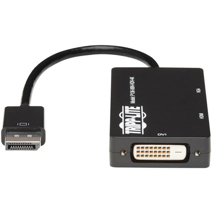 Tripp Lite P136-06Nhdv4Kbp Displayport To Vga/Dvi/Hdmi All-In-One Converter Adapter, Dp Ver 1.2, 4K 30 Hz Hdmi, 50 Pack