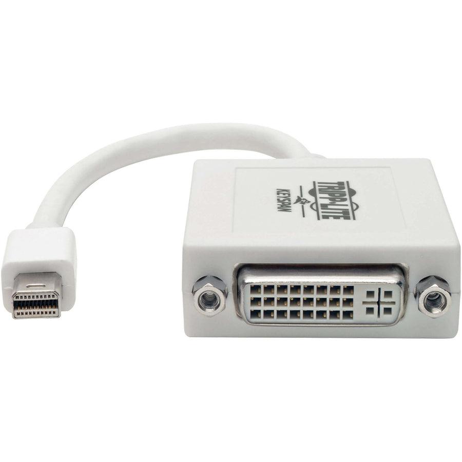 Tripp Lite P137-06N-Dvi Keyspan Mini Displayport To Dvi Adapter, Video Converter For Mac/Pc, White (M/F), 6-In. (15.24 Cm)