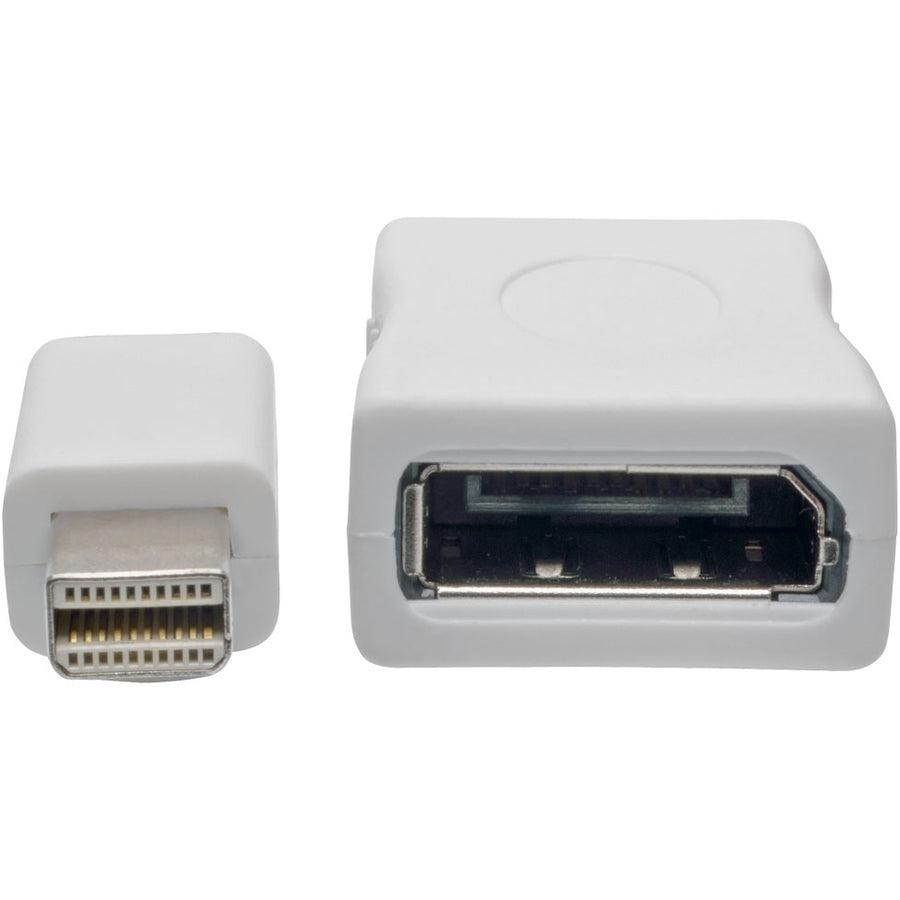 Tripp Lite P139-003-Dp-V2B Keyspan Mini Displayport To Displayport Adapter Cable (M/F), 4K 60 Hz, Dp 1.2, Hdcp 2.2, 3 Ft. (0.9 M)