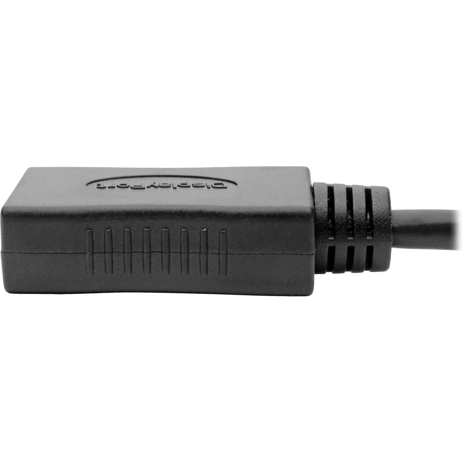 Tripp Lite P139-06N-Dp4K6B Keyspan Mini Displayport To Displayport Adapter, 4K 60 Hz, Black (M/F), 6-In. (15.24 Cm)