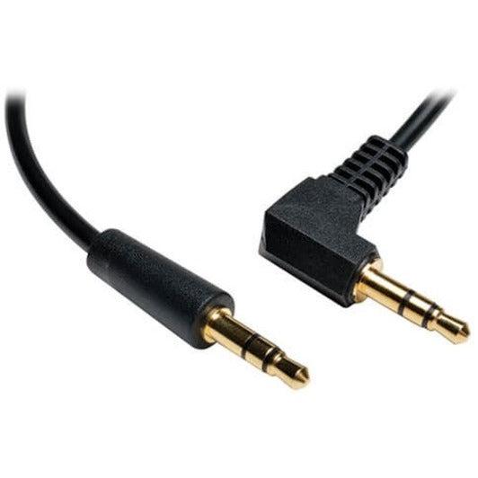 Tripp Lite P312-001-Ra 3.5Mm Mini Stereo Audio Cable With One Right-Angle Plug (M/M), 1 Ft. (0.31 M)