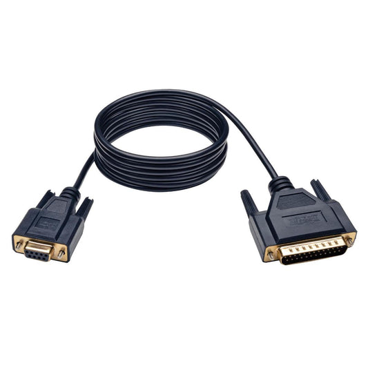 Tripp Lite P456-006 Null Modem Serial Db9 Serial Cable (Db9 To Db25 F/M), 6 Ft. (1.83 M)