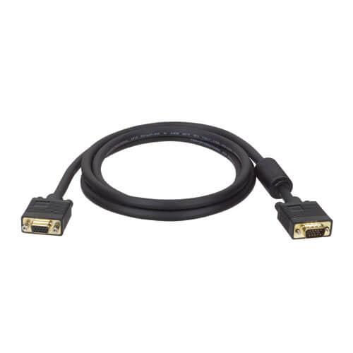 Tripp Lite P500-010 Vga High-Resolution Rgb Coaxial Cable (Hd15 M/F)), 10 Ft. (3.05 M)