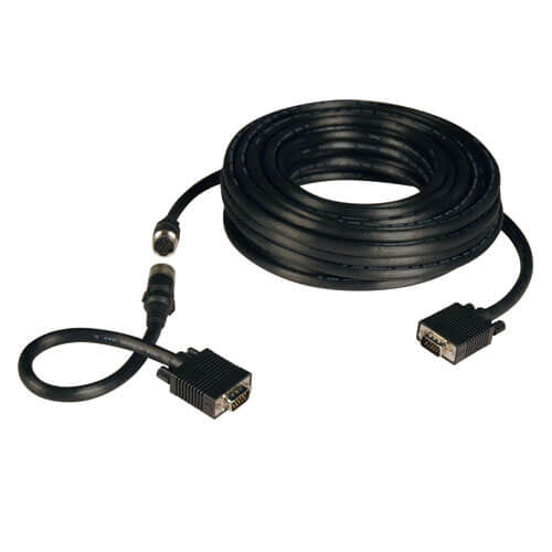 Tripp Lite P503-050 Vga Easy Pull High-Resolution Rgb Coaxial Cable (Hd15 M/M), 50 Ft. (15.24 M)