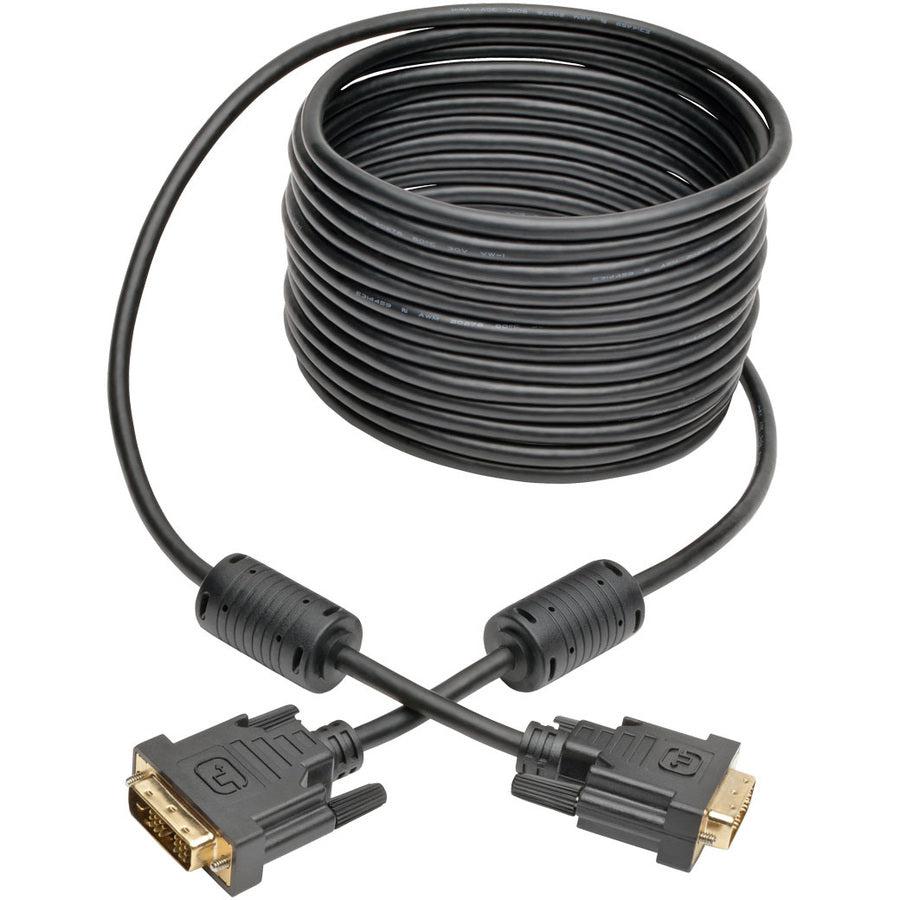 Tripp Lite P561-020 Dvi Single Link Cable, Digital Tmds Monitor Cable (Dvi-D M/M), 20 Ft. (6.09 M)