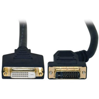 Tripp Lite P562-001-45L Dvi Dual-Link Extension Adapter Cable With 45-Degree Left Plug (Dvi-D M/F), 1 Ft. (0.3 M)