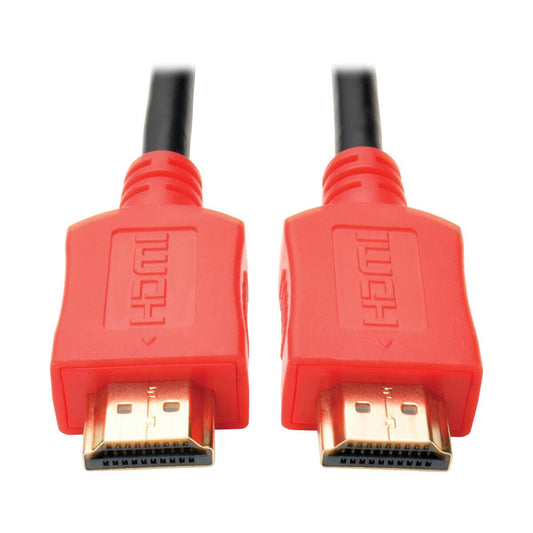 Tripp Lite P568-006-Rd High-Speed Hdmi Cable, Digital Video And Audio, Uhd 4K (M/M), Red, 6 Ft. (1.83 M)