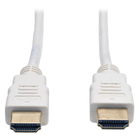Tripp Lite P568-006-Wh High-Speed Hdmi Cable (M/M) - 4K, Gripping Connectors, White, 6 Ft. (1.8 M)