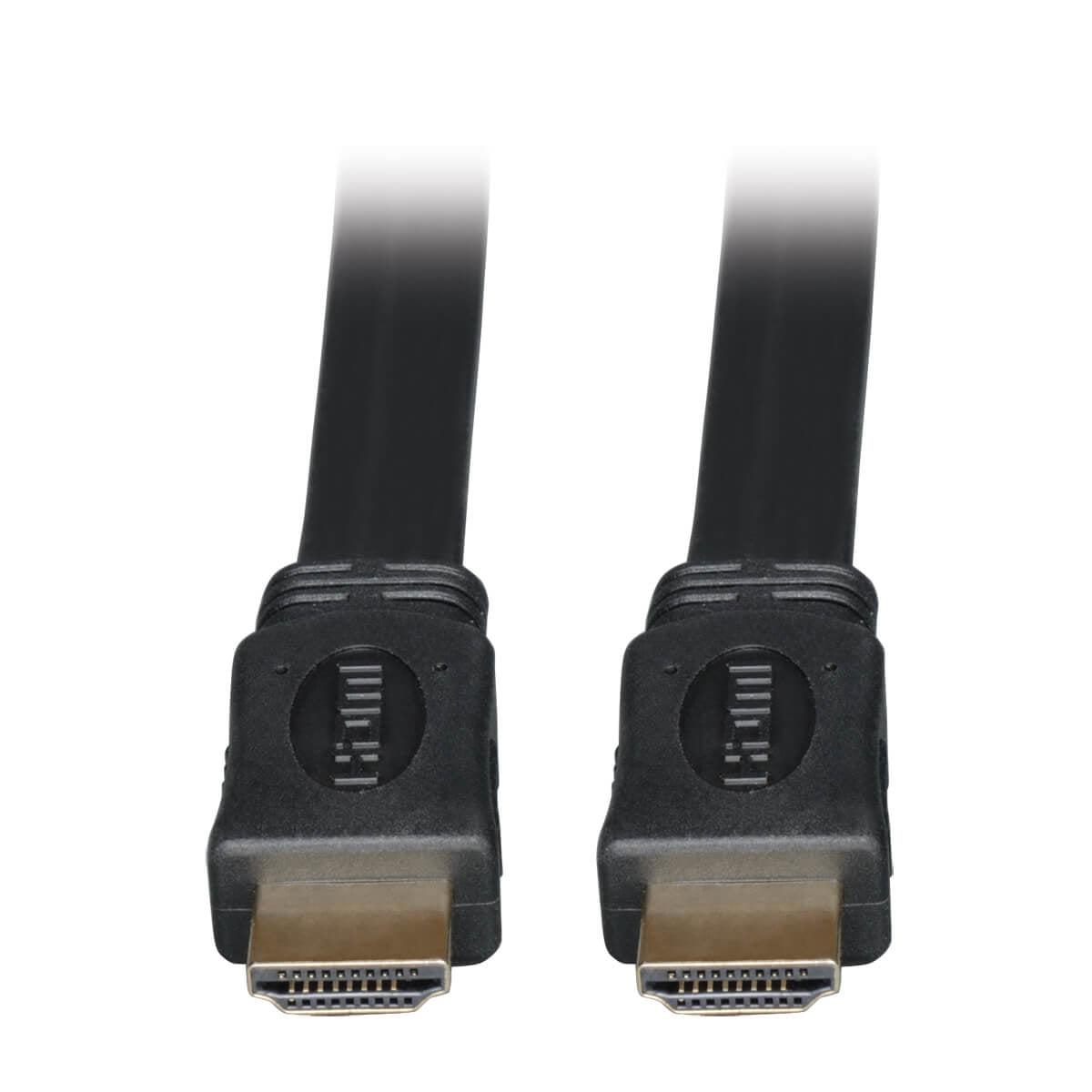 Tripp Lite P568-016-Fl High-Speed Hdmi Flat Cable, Digital Video With Audio, Uhd 4K (M/M), Black, 16 Ft. (4.88 M)