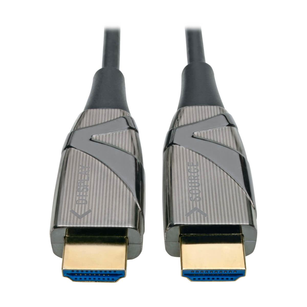 Tripp Lite P568-100M-Fbr 4K Hdmi Fiber Active Optical Cable (Aoc) - 4K 60 Hz, Hdr, 4:4:4 (M/M), 100 M