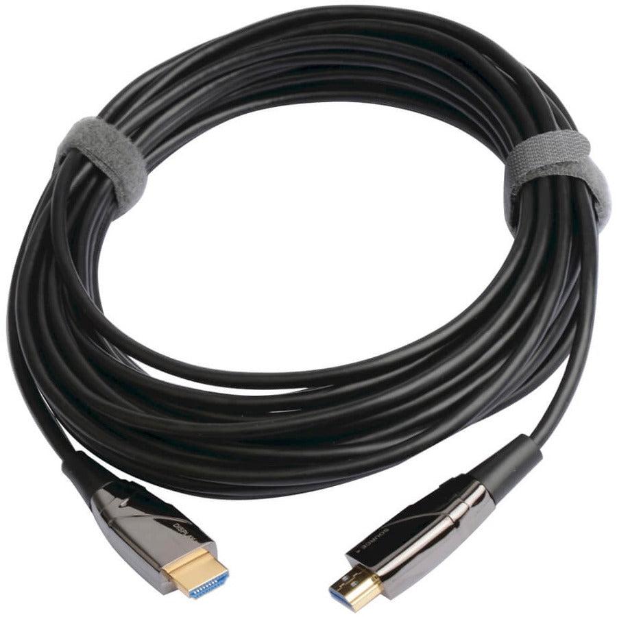 Tripp Lite P568-20M-Fbr 4K Hdmi Fiber Active Optical Cable (Aoc) - 4K 60 Hz, Hdr, 4:4:4 (M/M), 20 M