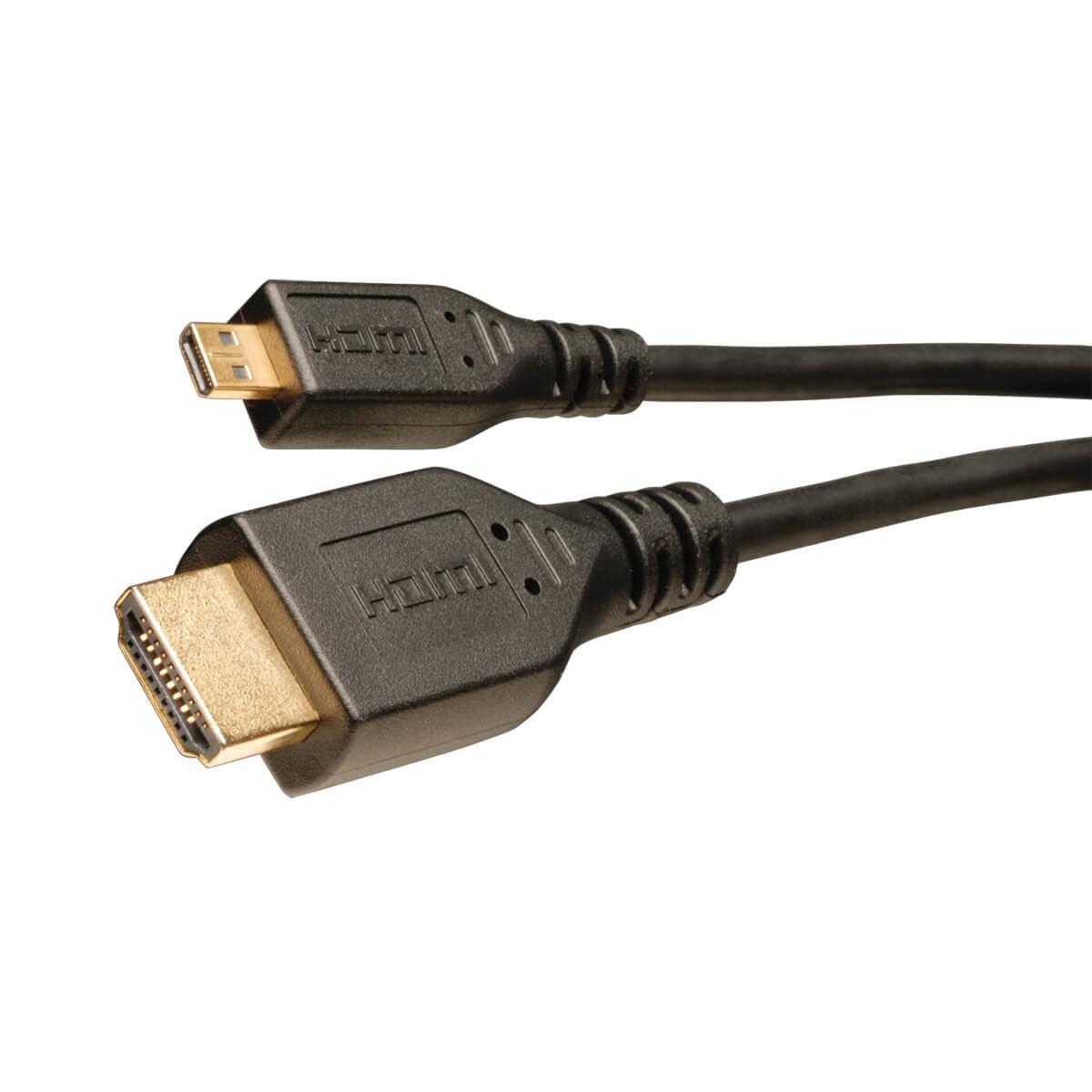 Tripp Lite P570-006-Micro Hdmi To Micro Hdmi Cable With Ethernet, Digital Video With Audio Adapter (M/M), 6 Ft. (1.83 M)