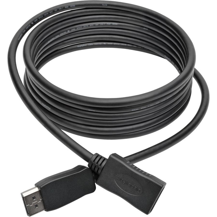 Tripp Lite P579-010 Displayport Extension Cable With Latch, 4K @ 60 Hz, Hdcp 2.2 (M/F),10 Ft. (3.05 M)
