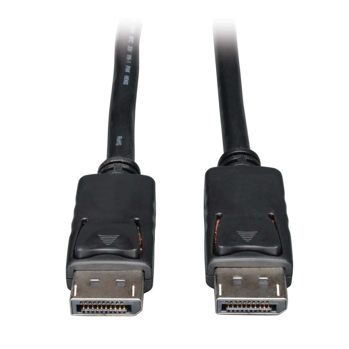 Tripp Lite P580-015 Displayport Cable With Latches, 4K @ 60 Hz, (M/M) 15 Ft. (4.57 M)
