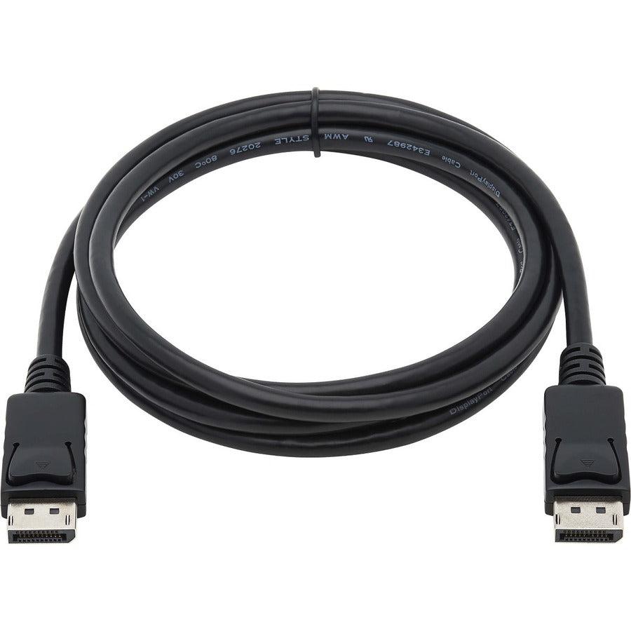 Tripp Lite P580Ab-006 Safe-It High-Speed Displayport Antibacterial Cable With Latching Connectors (M/M), Uhd 4K 60 Hz, 6 Ft. (1.83 M)