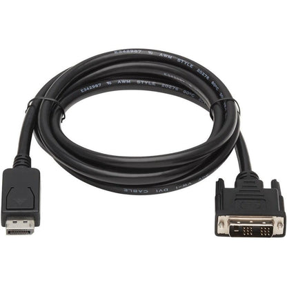 Tripp Lite P581-010 Displayport To Dvi Adapter Cable (Dp With Latches To Dvi-D Single Link M/M), 10 Ft. (3.1 M)