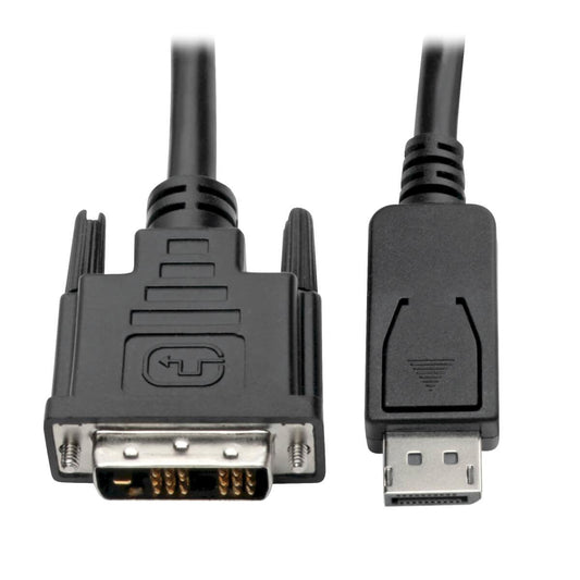Tripp Lite P581-015 Displayport To Dvi Adapter Cable (Dp With Latches To Dvi-D Single Link M/M), 15 Ft. (4.6 M)