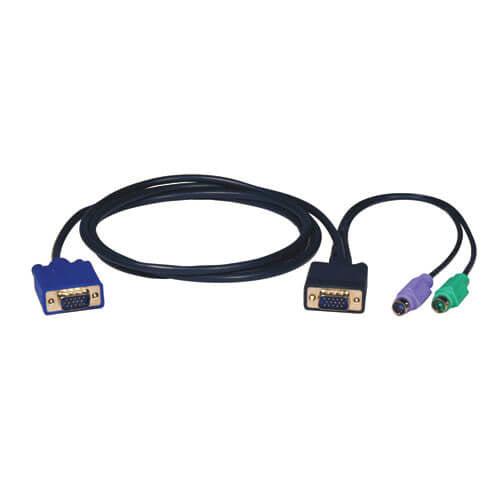 Tripp Lite P750-010 Ps/2 (3-In-1) Cable Kit For Kvm Switch B004-008, 10 Ft. (3.05 M)