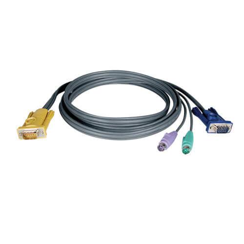 Tripp Lite P774-015 Ps/2 (3-In-1) Cable Kit For Netdirector Kvm Switch B020-Series And Kvm B022-Series, 15 Ft. (4.57 M)
