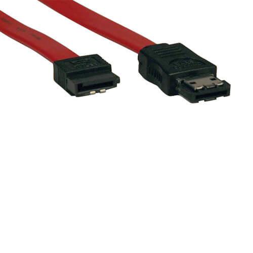 Tripp Lite P952-18I Sata To Esata Transition Cable (7Pin/7Pin), 18-In. (45.72 Cm)
