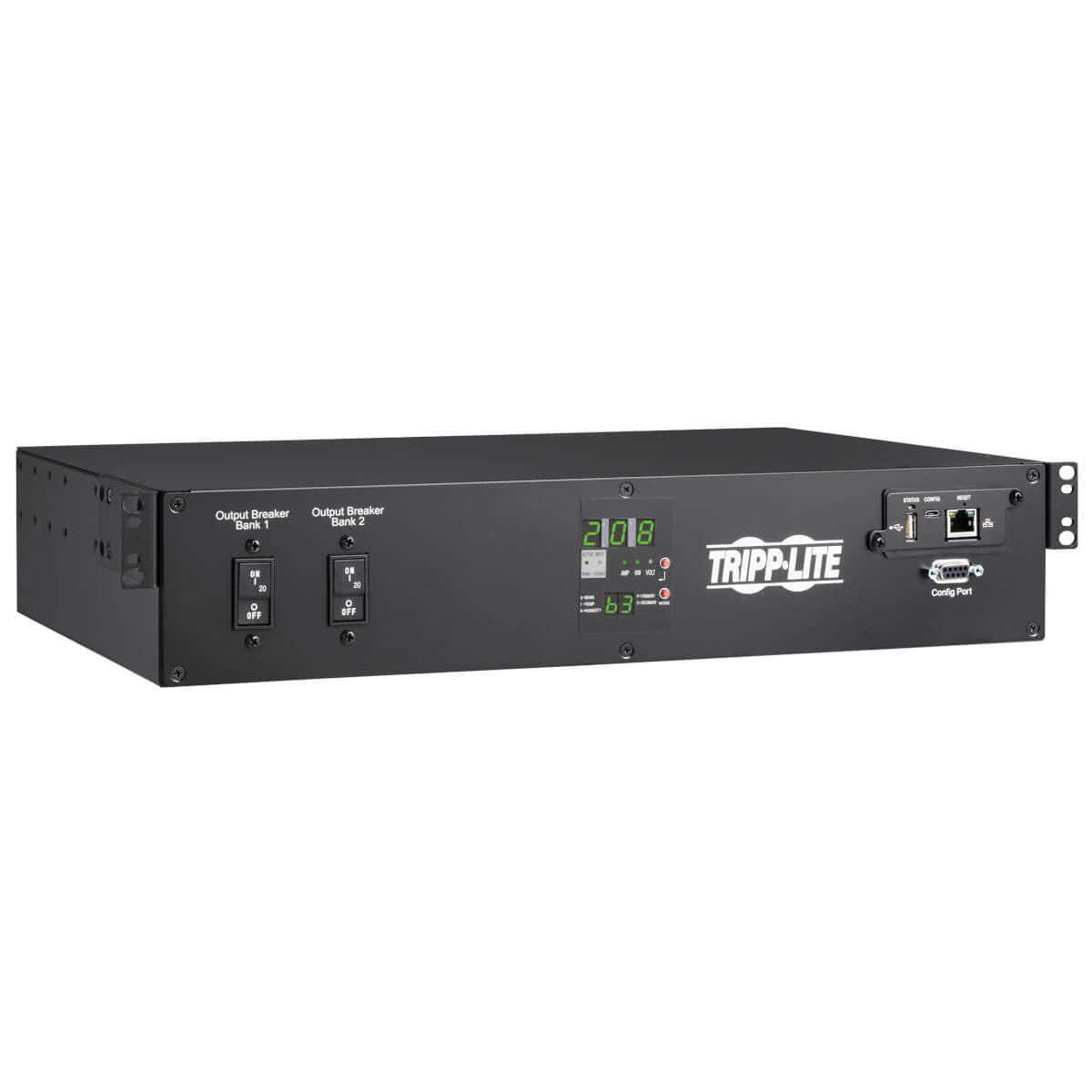 Tripp Lite Pdumnh30Hvat2 Power Distribution Unit (Pdu) 1 Ac Outlet(S) 1U Black