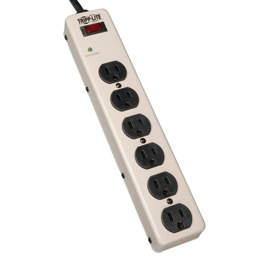 Tripp Lite Pm6Sn1 Surge Protector White 6 Ac Outlet(S) 120 V 1.8 M