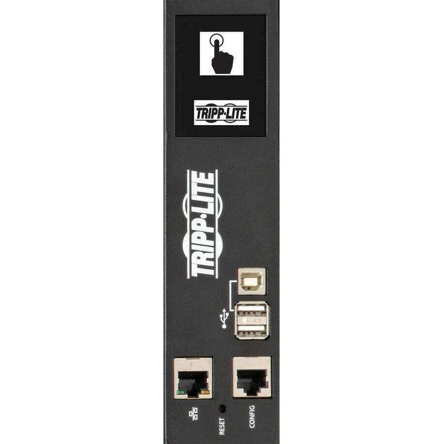 Tripp Lite Pdu3Xevsr6G30B Power Distribution Unit (Pdu) 30 Ac Outlet(S) 0U Black