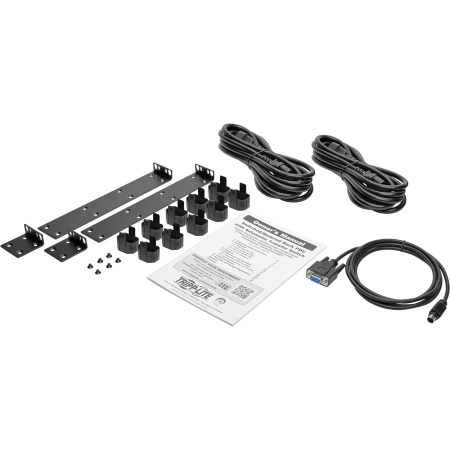 Tripp Lite Pdumh20Ats Power Distribution Unit (Pdu) 16 Ac Outlet(S) 1U Black