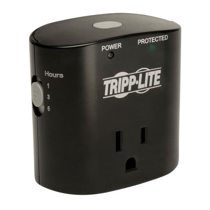 Tripp Lite Protect It! 1-Outlet Surge Protector, Direct Plug-In, 350 Joules, Timer Selection Switch