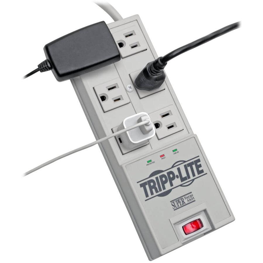 Tripp Lite Protect It! 6-Outlet Super Surge Alert Protector, 6-Ft. Cord, 2420 Joules