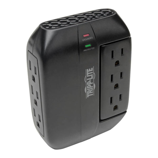 Tripp Lite Protect It! Surge Protector With 6 Rotatable Outlets, Direct-Plug In, 1500 Joules