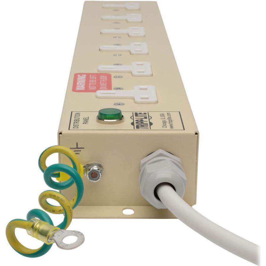 Tripp Lite Ps610Hguk Safe-It Uk Bs-1363 Medical-Grade Power Strip With 6X Uk Outlets, 3 M Cord