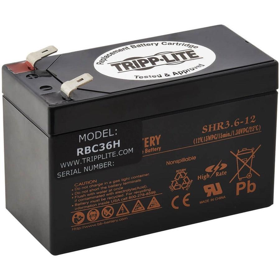 Tripp Lite Rbc36H Ups Replacement Battery Cartridge For Select Avr550U/Avrx550U Ups Systems, 12V