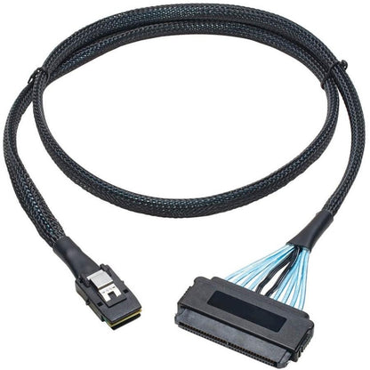 Tripp Lite S510-003 Internal Sas Cable, Mini-Sas (Sff-8087) To 4-In-1 32Pin (Sff-8484), 3-Ft (0.91 M)