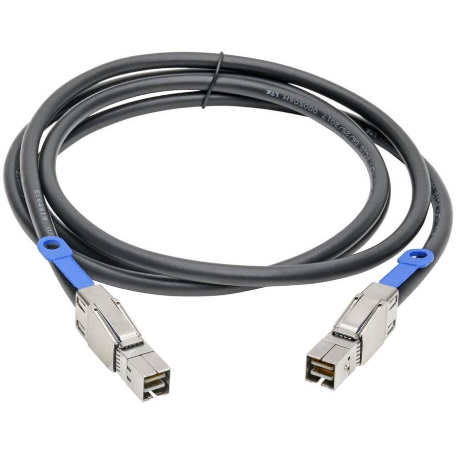 Tripp Lite S528-02M Mini Sas Hd Cable (Sff-8644), External, 2 Meters (6.6 Feet) - 12 Gbps