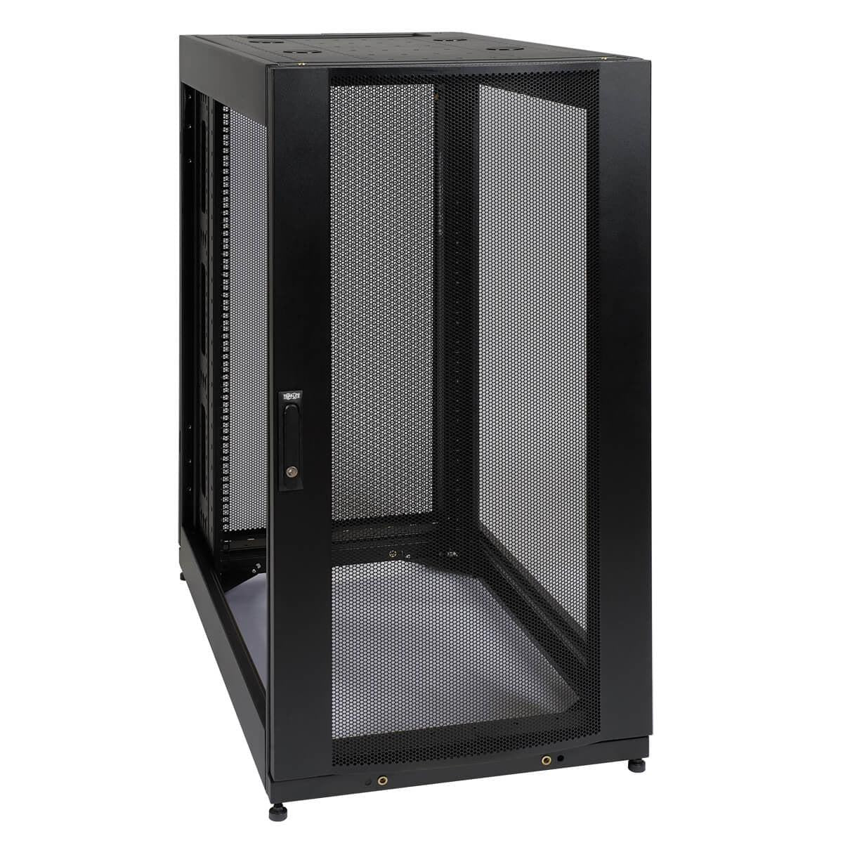 Tripp Lite Sr25Ubexp 25U Smartrack Standard-Depth Half-Height Rack Enclosure, Expansion Version, No Side Panels