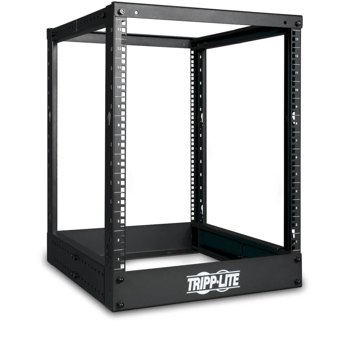 Tripp Lite Sr4Post13 13U Smartrack 4-Post Open Frame Rack - Organize And Secure Network Rack Equipment