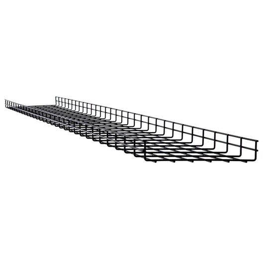Tripp Lite Srwb12210Str10 Wire Mesh Cable Tray - 300 X 50 X 3000 Mm (12 In. X 2 In. X 10 Ft.), 10 Pack